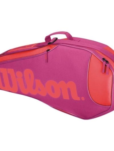 Fitness Mania - Wilson Burn Team Triple Tennis Racquet Bag - Pink