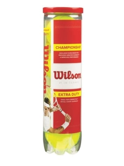 Fitness Mania - Wilson Championship Tennis Balls - Can of 4