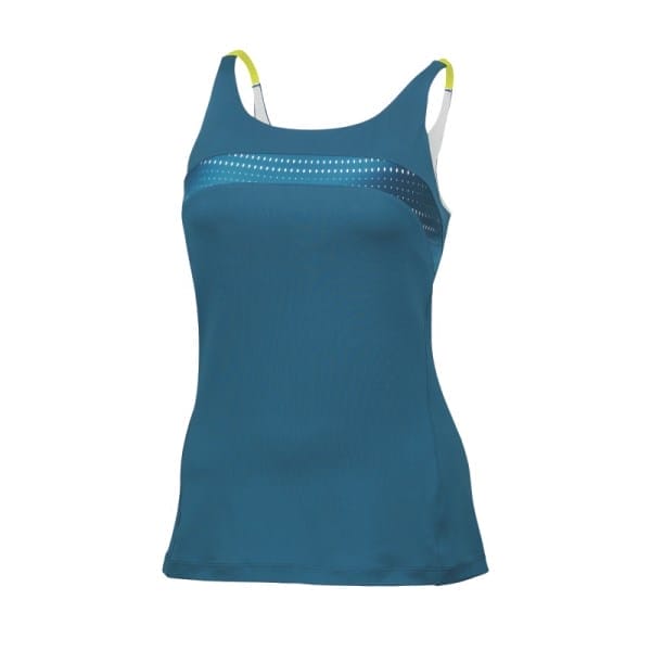 Fitness Mania - Wilson Colorflight Strappy Womens Tennis Tank Top - Ultramarine/White