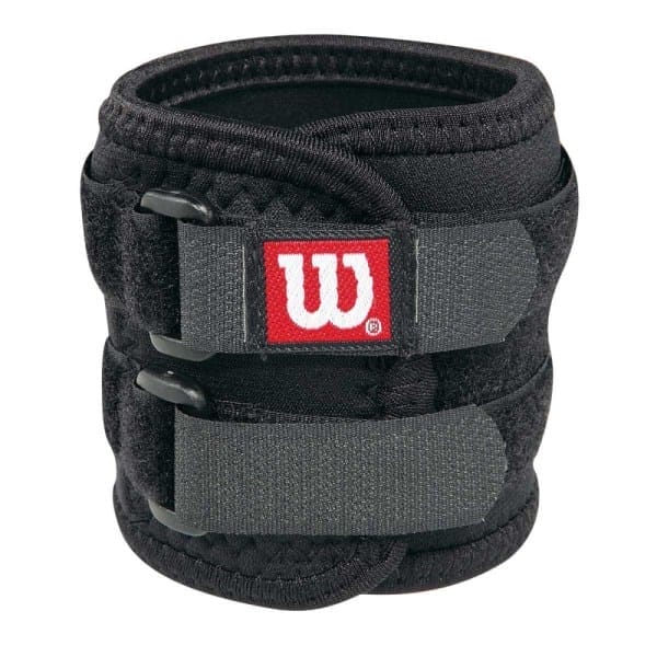 Fitness Mania - Wilson Premium Tennis Wrist Brace - Black