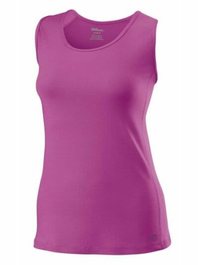 Fitness Mania - Wilson Rush Womens Tennis Tank Top - New Fuchsia