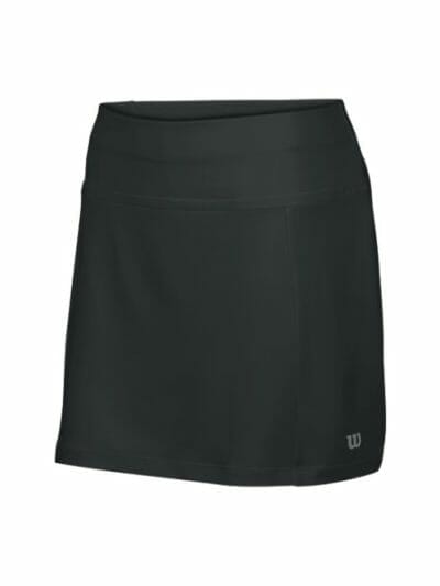 Fitness Mania - Wilson nVision Elite 14.5" Womens Tennis Skirt - Black/Graphite