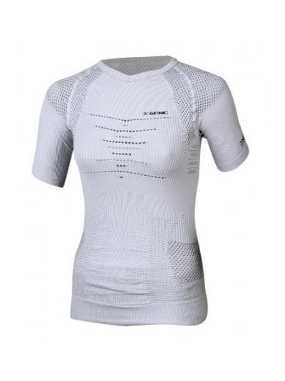 Fitness Mania - X-Bionic Trekking Underwear Womens Short Sleeve Compression Shirt - White