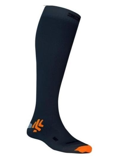 Fitness Mania - X-Socks Bike Energizer Compression Socks - Black/Orange/Grey