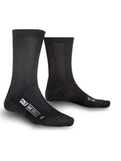 Fitness Mania - X-Socks Golf Mid Calf Socks - Black/White