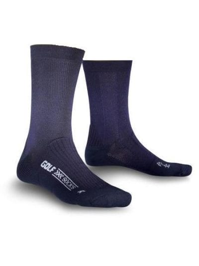 Fitness Mania - X-Socks Golf Mid Calf Socks - Navy/White