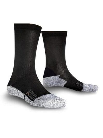 Fitness Mania - X-Socks Silver Day Socks - Black/Grey