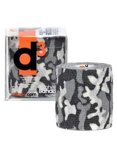 Fitness Mania - d3 Cohesive Sports Bandage - 75mm x 9m - Camo Grey