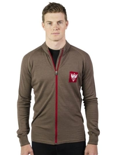 Fitness Mania - ioMerino Elemental Mens Jacket - Espresso Brown
