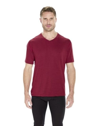 Fitness Mania - ioMerino Pacer Mens Mid Layer T-Shirt - Red