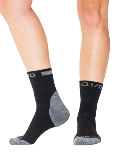 Fitness Mania - ioMerino Super Comfortable Multi-Sport Socks - Black