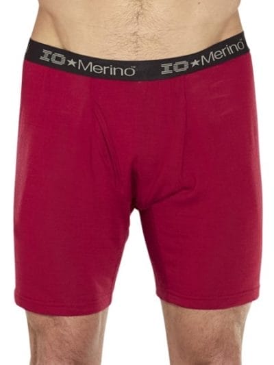 Fitness Mania - ioMerino Zodiac Mens Boxer - Red