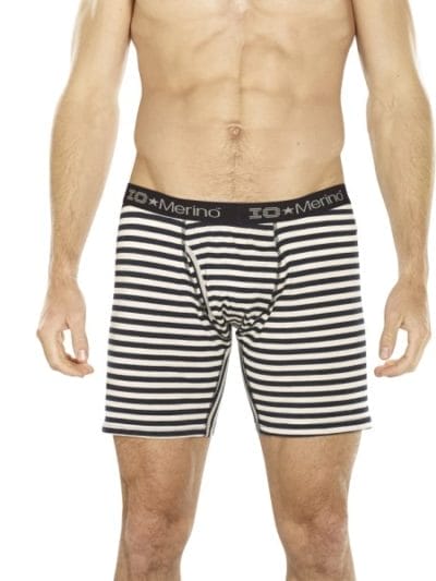 Fitness Mania - ioMerino Zodiac Mens Boxer - Stripe