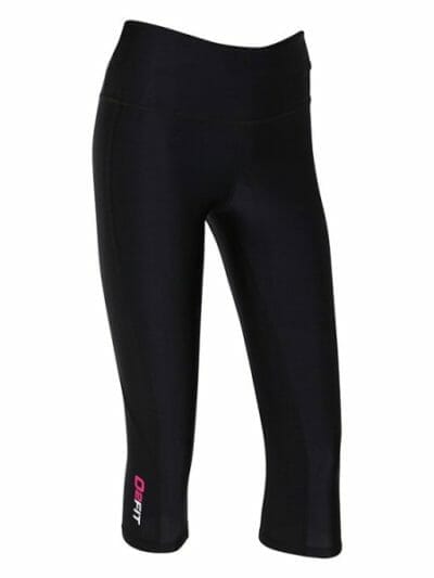 Fitness Mania - o2fit Womens High Waist Compression 3/4 Tights - Black
