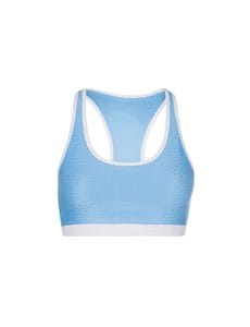 Fitness Mania - Bailey Sports Bra Breeze Blue/White L