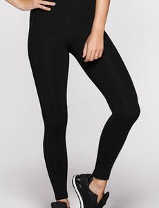 Fitness Mania - Booty Support F/L Tight Black XL