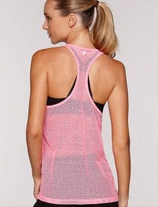 Fitness Mania - Clara Gym Tank Hyper Pink Marl L