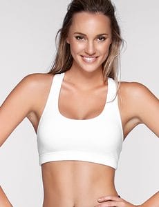 Fitness Mania - Comfort Sports Bra White L