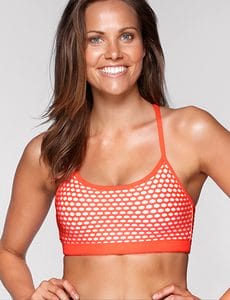 Fitness Mania - Deana Sports Bra Neon Tangerine L