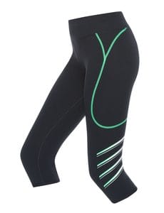 Fitness Mania - Flash 3/4 Tight Black S