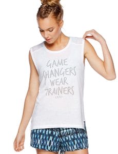 Fitness Mania - Game Changers Tank White M