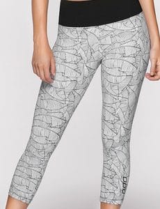 Fitness Mania - Island Active Core 7/8 Tight Black/White XS