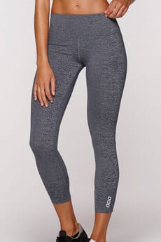 Fitness Mania - Jess Core Ankle Biter Tight Canyon Marl L