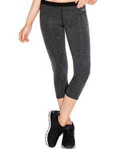 Fitness Mania - LJ Power Support 7/8 Tight Black Marl/Black L