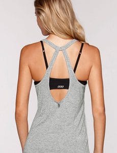 Fitness Mania - Lounge All Day Tank Grey Marl L