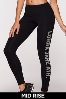 Fitness Mania - Optic Core F/L Tight Black L