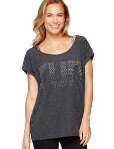 Fitness Mania - Run Active T-Shirt Black Marl S