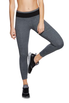 Fitness Mania - Signature Core Ankle Biter Char Marl/Black XXS