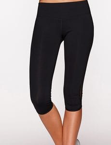 Fitness Mania - Skye Core Stability 3/4 Tight Black XL