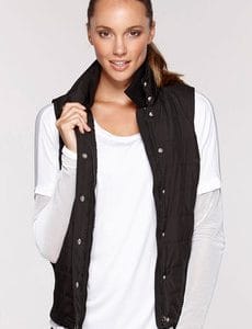 Fitness Mania - Stay Warm Puffa Vest Black XS