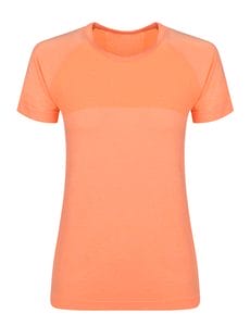 Fitness Mania - Streamline Seamless T-Shirt Mandarin Marl XS