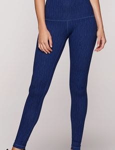 Fitness Mania - Twiggy F/L Tight Indigo Marl L