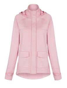 Fitness Mania - Vanish Hooded Active Jacket Dusty Pink Marl L