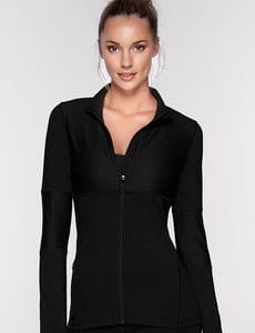 Fitness Mania - Victory Excel Zip Through Black L