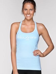 Fitness Mania - Wanderlust Tank Blue Sky Marl XS