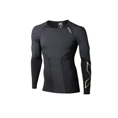 Fitness Mania - 2XU Mens Elite Compression Long Sleeve Top