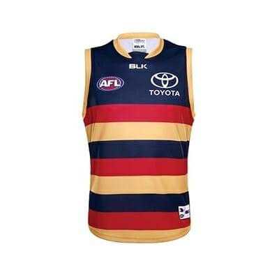 Fitness Mania - Adelaide Crows Home Replica Guernsey 2016