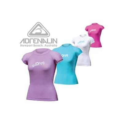 Fitness Mania - Adrenalin Ladies Cap Sleeve Rash Vest