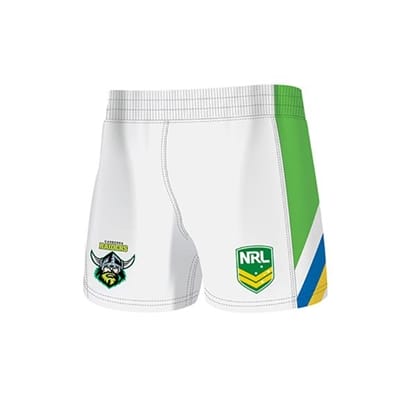 Fitness Mania - Canberra Raiders Kids Home Supporter Shorts 2 Pack
