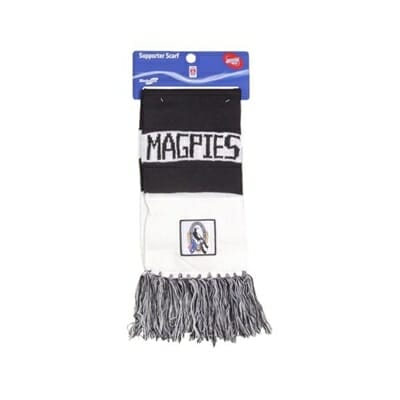 Fitness Mania - Collingwood FC Magpies Traditional Bar Scarf