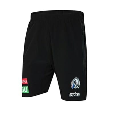 Fitness Mania - Collingwood Magpies Travel Shorts 2016