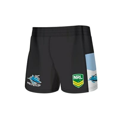 Fitness Mania - Cronulla Sharks Home Supporter Shorts 2 Pack