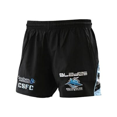 Fitness Mania - Cronulla Sharks Training Shorts 2016