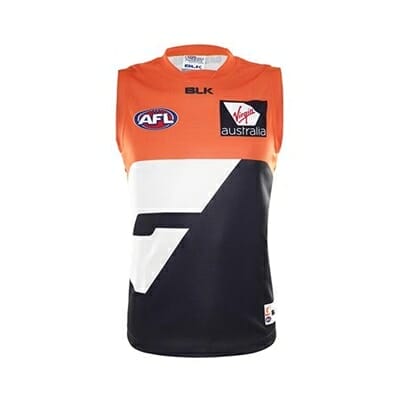 Fitness Mania - GWS Giants Home Replica Guernsey 2016