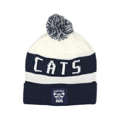 Fitness Mania - Geelong FC Cats Traditional Bar Beanie