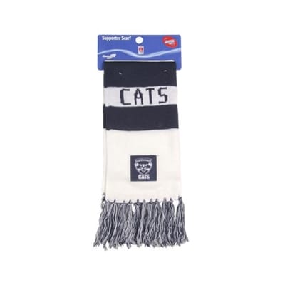 Fitness Mania - Geelong FC Cats Traditional Bar Scarf